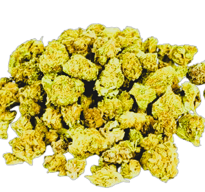 Floarea Amnesia între 15% și 20% CBD și fără THC