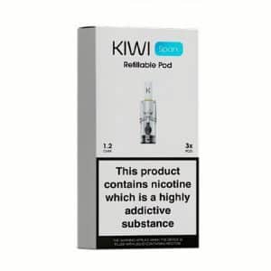 Pachet de trei cartușe Spark Kiwi Vapor