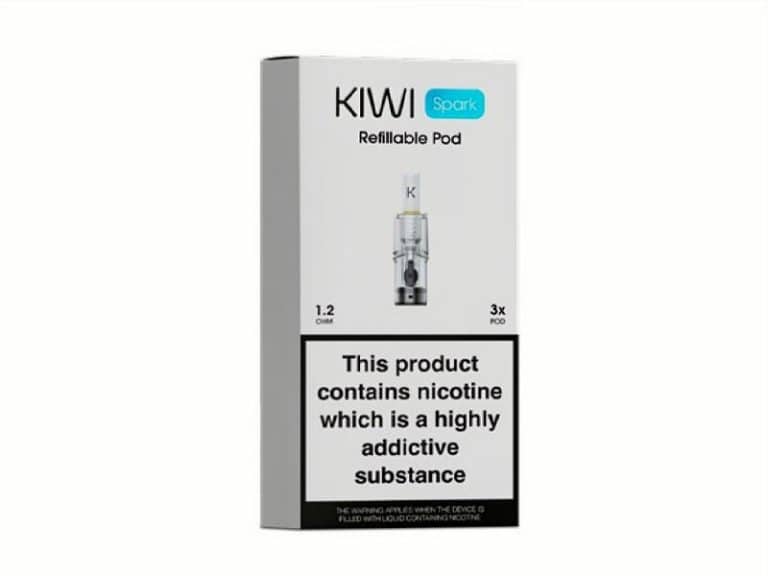 Pachet de trei cartușe Spark Kiwi Vapor